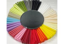 Christbaumkerzen 18er Bund D: 14mm H: 105mm wollwe