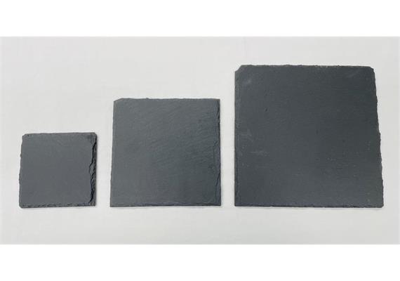 Schieferplatte quadratisch 10 x10 cm