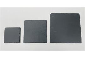 Schieferplatte quadratisch 10 x10 cm