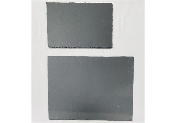 Schieferplatte rechteckig 30 x 40 cm