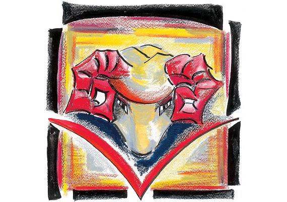 Sternzeichenkerze "Widder"