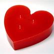 Glance Herz gross 3-D rot | Bild 2