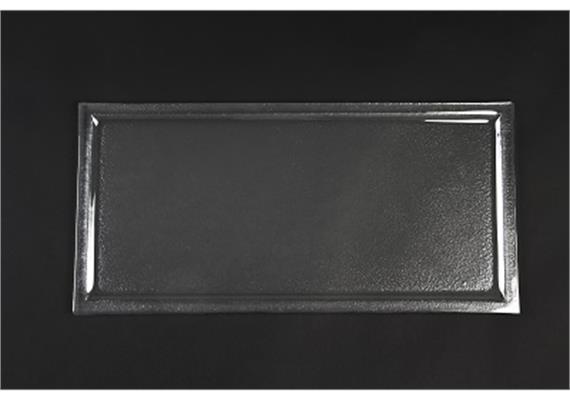 Glasteller rechteckig 450/200 mm