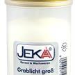 Grablichter klein Golddeckel D:60mm H:125 mm weiss | Bild 3