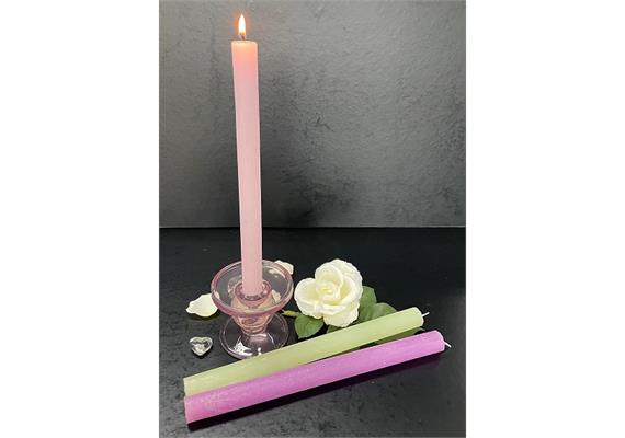 Raureif-Stabkerzen D:22mm H:270mm Raureif-Stabkerzen D:22mm H:270mm