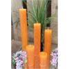 Raureif-Stumpen D: 40mm H: 280mm orange