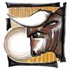 Sternzeichenkerze "Stier"