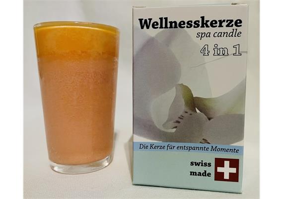 Wellnesskerze im Glas 50/90 mit Duft