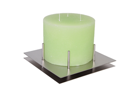 Kerzenhalter für D:150mm Edelstahl