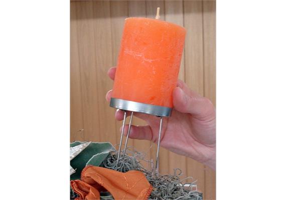Candlefix Sicherheitshalter für D:60mm 4er Beutel