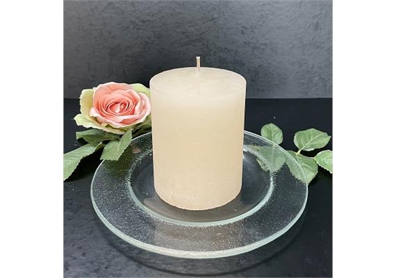 Glasteller rund mittel (für Kerzen bis D: 100mm)