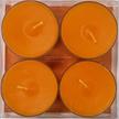 Maxilichter mit transp. Hülle 4er Tray mandarin | Bild 3