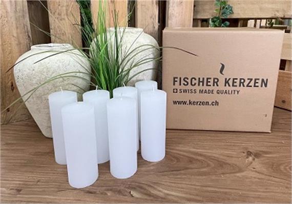 Rusticokerzen Gastro D: 60mm H: 160mm off white
