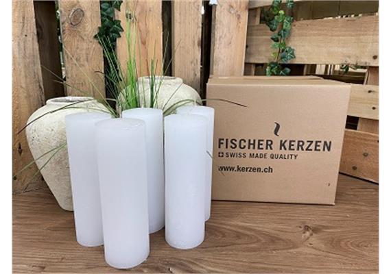 Rusticokerzen Gastro D: 80mm H: 250mm flieder