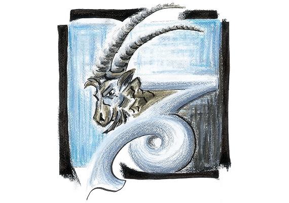 Sternzeichenkerze "Steinbock"