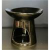 Teelicht Duftlampe D:90 mm H: 110 mm schwarz